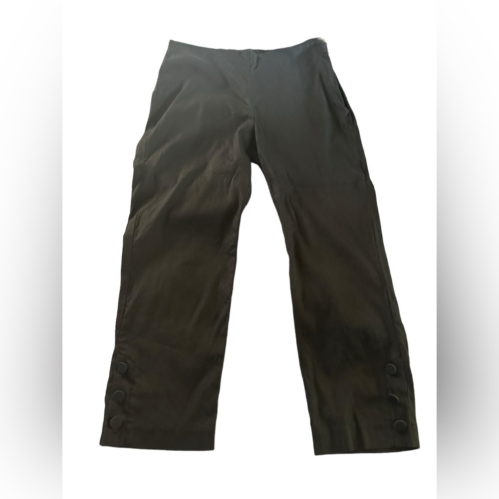 JJill Women’s Black Linen Pants Size Medium